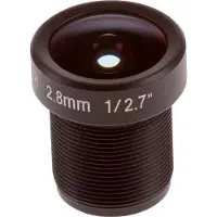 Axis M12 Megapixel - CCTV-objektiv - fast iris - M12-montering - 2.8 mm - f/1.2 (paket om 10) - för P3904-R, P3905-R, P3915-R