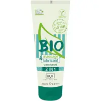 HOT Bio Bio - glidmedel och massagegel - vattenbaserad - 200ml