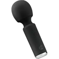 EasyToys - minivibrator wand - uppladdningsbar - svart