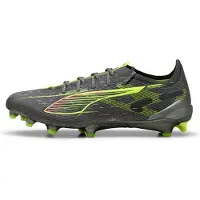 Puma Ultra 5 Ultimate FG Audacity - Matt åldrad silver/Gul/Sun Struck - Gräs (FG), storlek 47