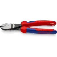 Knipex 74 02 200 T, Diagonal avbitartång, 4,2 mm, Kromvanadinstål, Plast, Blå, Röd, 200 mm