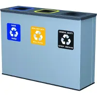 Alda Avfallsbehållare 3X60 liter, 1 st