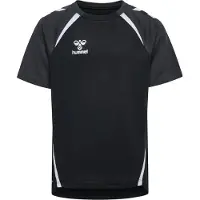 Hummel Tränings T-Shirt hmlLEAD 2.0 - Svart/Grå/Vit Barn, storlek 128 cm