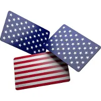 Ices Tangem Wallet 3 kort USA-flagga