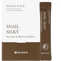 Mizon , Snail Silky, peeling scrub, fragrance-free, 40 packs, 5 g (7.0 oz) each