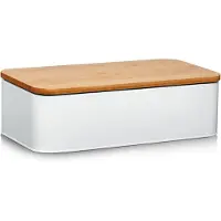 Zeller Brödbox bambu/stål (- ID7691)