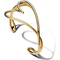 Pandora Essence öppet hjärta bangle armband 563808C00-2