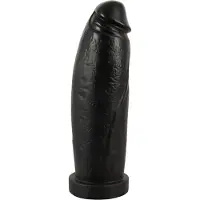 Realistixxx Real Giant - jätte?dildo - 30 cm (svart)