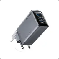 Anker Prime Charger (100W, 3 portar, GaN) - Silver