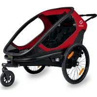 Hamax Outback (+ Bicycle Arm & Stroller Wheel) Red/Black