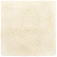 vidaXL Ryamatta med lång lugg NAVARRA gräddvit 200x200 cm polyester