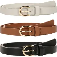 STUDIO SELECT Bälte 'Nilay' beige / brun / svart