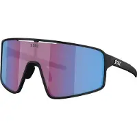 Bliz - Solglasögon - P001 Matt Black Nano Optics Nordic Light Begonia Violet w Blue Multi för UnisexUll - Svart