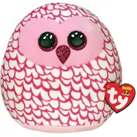 TY Gosedjur - Squishy Beanies - 25 cm - Pinky - - One Size - Gosedjur