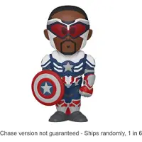 Funko POP! Captain America Vinyl Soda Chase skickas 1 på 6