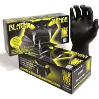 Black Mamba Nitrile Arbetshandskar 100 Enheter