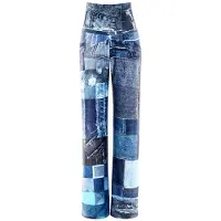 Winshape Sportbyxa 'CUL101C' nattblå / blå denim / ljusblå