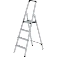 MUNK Günzburger Steigtechnik 11254 Aluminium Klappstege med trappsteg Arbetshöjd (max.): 3 m 5.9 kg