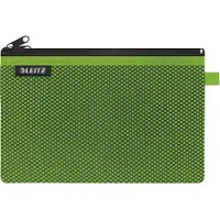 Leitz WOW Travel Large - Påse for passport / medicine / cables / power bank / cosmetic - nylon - grön