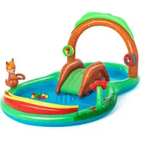 Bestway 53093, Uppblåsbar pool, 214 l, 8-formad, 2 År, PVC, Multifärg