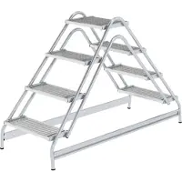 MUNK Günzburger Steigtechnik 50064 Aluminium Arbetsplattform Montering med verktyg Arbetshöjd (max.): 3 m 23.3 kg