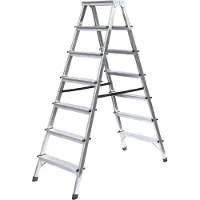 MUNK Günzburger Steigtechnik 011167 Aluminium Hushållsstege