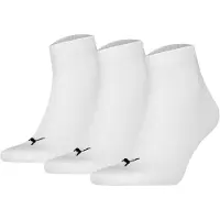 Puma Ankelstrumpor - 3-pack - Quarter Plain - Vit - - 43/46 - Strumpor