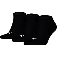 Puma Ankelstrumpor - 3-pack - Sneakers - Svart - - 35/38 - Strumpor