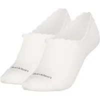 Calvin Klein Footie High Cut Diamond Open Work Strumpor 2 Par