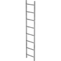 MUNK Günzburger Steigtechnik 61008 Schacktstege Montering med verktyg Arbetshöjd (max.): 440 cm