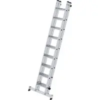 MUNK Günzburger Steigtechnik 040663 Aluminium Förlängningsstege med trappsteg Arbetshöjd (max.): 504 cm 18 kg