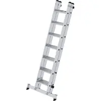 MUNK Günzburger Steigtechnik 040660 Aluminium Förlängningsstege med trappsteg Arbetshöjd (max.): 500 cm 16.4 kg