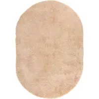 vidaXL Ryamatta med lång lugg NAVARRA beige 300x200 cm polyester