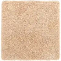 vidaXL Ryamatta med lång lugg NAVARRA beige 200x200 cm polyester