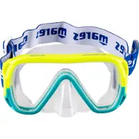 Mares Dykmask - Junior - Keewee - Gul/Aqua - - 8-14 år (128-164) - Cykloper