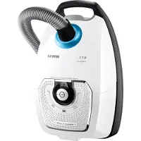 Siemens Z7.0 family allergyPlus VSZ7442S - Dammsugare - med behållare - påse - vit / svart