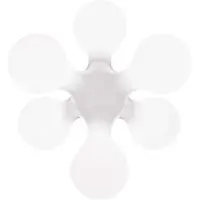 Kdln Bordslampa , ATOMIUM, Vit, Vardagsrum, Plast, Design