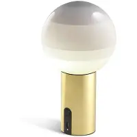 Marset Bordslampa , Dipping Light, dimbara, Vit, Vardagsrum, Glas, Design