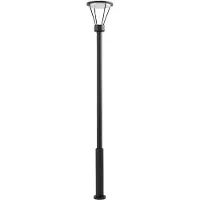 LUCANDE Utomhusbelysning , Elario, Svart, Aluminium, Modern