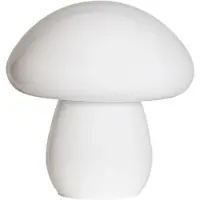 By Rydens Bordslampa , Mira Mushroom, Vit, Vardagsrum, Glas
