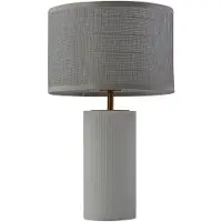 LINDBY Bordslampa , Sorscha, Vit, Vardagsrum, Metall, Modern