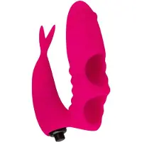 EasyToys - Mini Vibe Collection Finger - fingvibrator med två funktioner - rosa