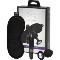 Fifty Shades of Grey De 50 nyanserna av grått Come To Bed - set - 3 delar (svart)