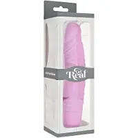 Get Real Classic - vibrator med realistisk känsla - silikon - rosa