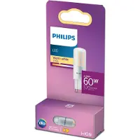 Philips - LED-glödlampa - form: kapsyl - G9 - 4.8 W (motsvarande 60 W) - klass E - varmt vitt ljus - 2700 K