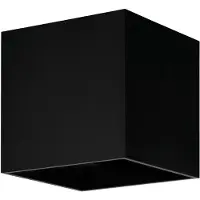 Eglo BARCAROLA-E fyrkantig utomhusvägglampa - Svart