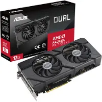 Asus Dual Radeon RX 7700 XT 12GB - OC Edition - grafikkort - Radeon RX 7700 XT - 12 GB GDDR6 - PCIe 4.0 - 3 x DisplayPort, HDMI - låda