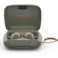 Sennheiser MOMENTUM Sport - True wireless-hörlurar med mikrofon - inuti örat - Bluetooth - aktiv brusradering - oliv