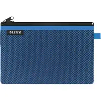 Leitz WOW Travel Large - Påse for passport / medicine / cables / power bank / cosmetic - nylon - blå