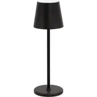 Securit LED-bordlampa FELINE, inkl. laddningskabel för länkning, svart